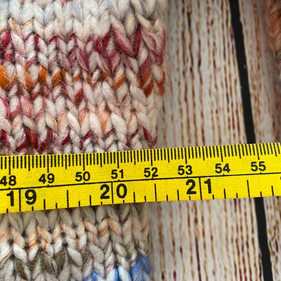 Coco Y Club Cozy Sweater - Women's Size L - Multicolor - V-Neck - Picture 8 of 9